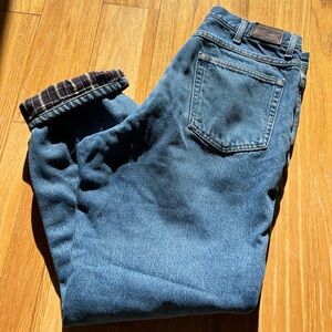 Men’s lined jeans